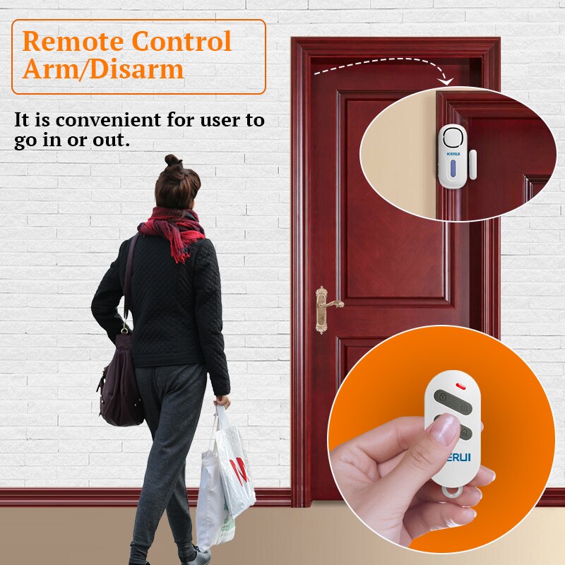 KERUI 120DB Wireless Door/Wind - Sim Gsm Alarm 评论和价格