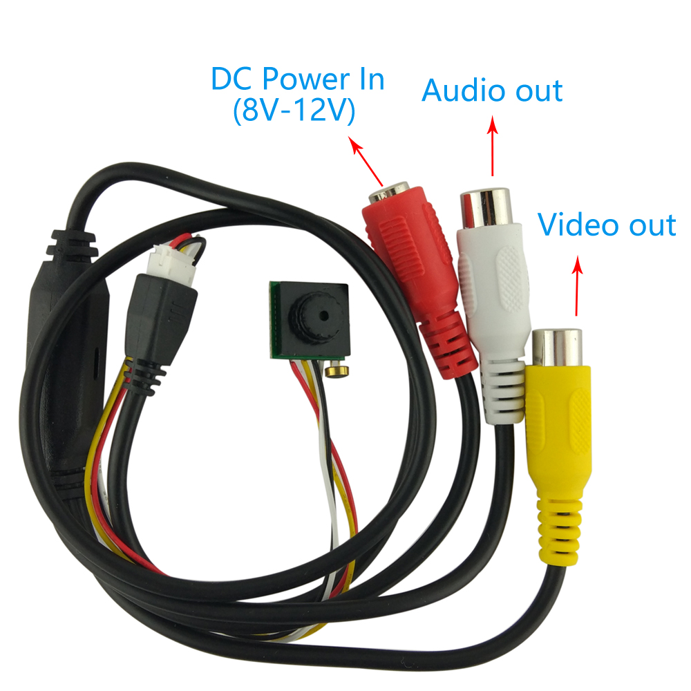 700TVL CVBS 12*12mm Micro Mini - Home Security And Camera Systems 评论和价格