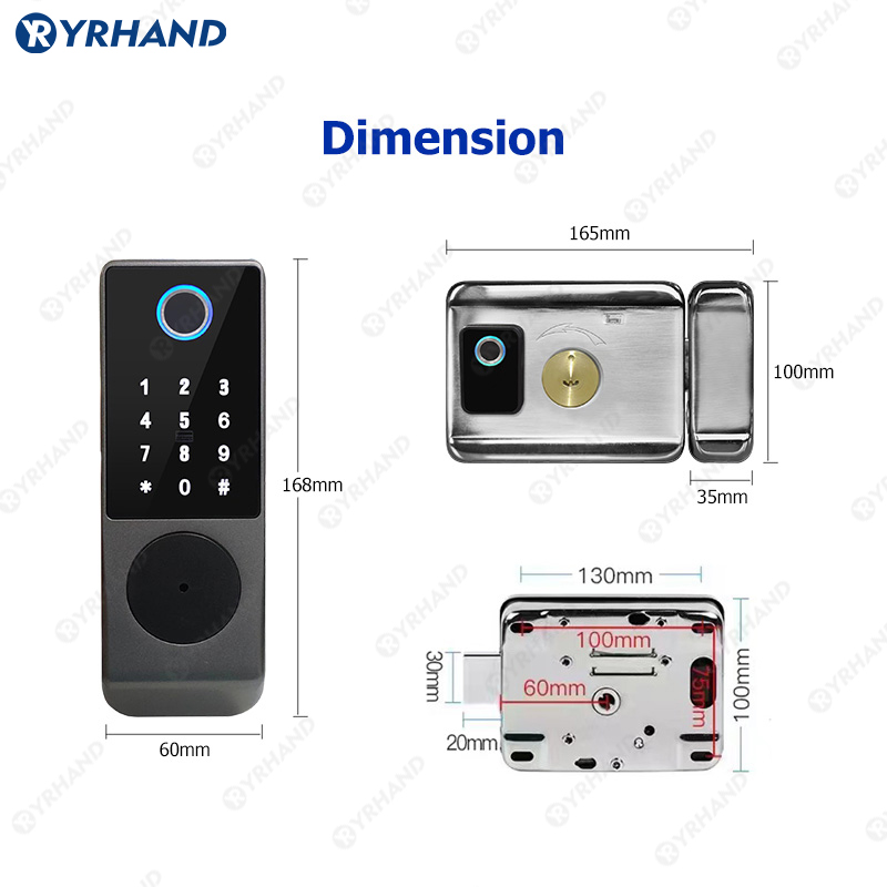 Tuya Smart lock Waterproof Wif - Home Security Essential 评论和价格