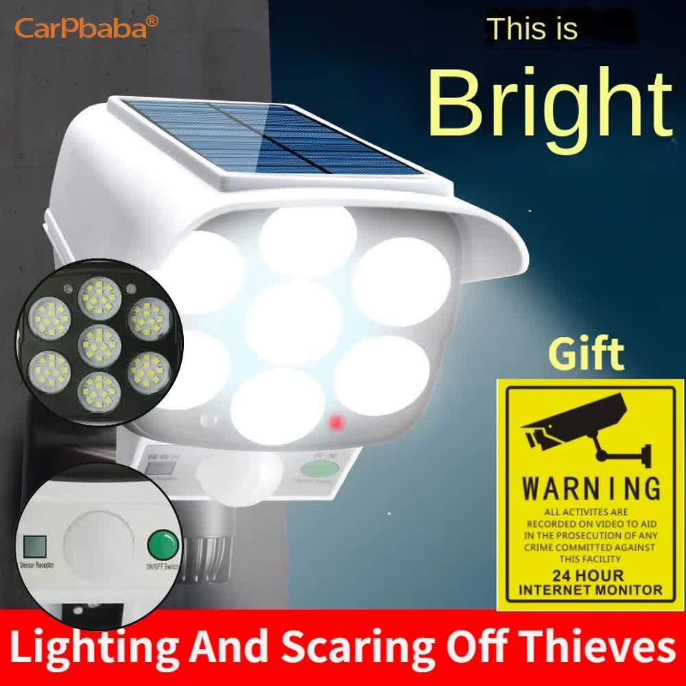 Outdoor Solar Light Motion Sen - Solar Security Light 评论和价格