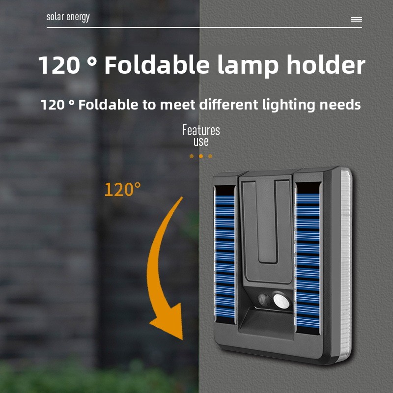 New Smart Outdoor Foldable Sol - Solar Security Light 评论和价格